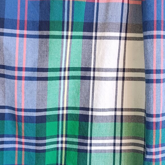 Mens Ralph Lauren Natural Stretch Long Sleeve Plaid Shirt Size XL‎ 18/20 C7 - Picture 3 of 7